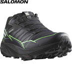 サロモン SALOMON メンズ トレイルランニングシューズ サンダークロス ゴアテックス THUNDERCROSS GTX ブラック/グリーンゲッコー L47279000 Black/Green Gecko/Black