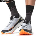 ★セールsale 23％OFF★ サロモン SALOMON メンズ トレイルランニングシューズ サンダークロス THUNDERCROSS ヘザー/インディアインク L47295200 Heather/India Ink/Shocking Orange