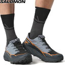 T SALOMON Y gCjOV[Y T_[NX SAebNX THUNDERCROSS GTX tgXg[/J[{ L47383100 Flint Stone/Carbon/Orange Pepper