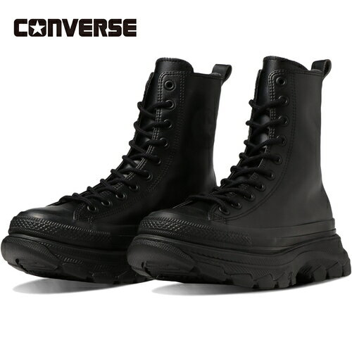 楽天YOCABITO　楽天市場店コンバース CONVERSE メンズ レディース ブーツ オールスター （R） トレックウエーブ SL SHINーHI ALL STAR TREKWAVE SL SHIN-HI ブラックモノクローム 31309470