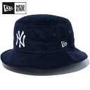 ニューエラ NEW ERA ハット バケット01 MLB Corduroy コーデュロイ ニューヨーク・ヤンキース ネイビー 13750937 NVY 1