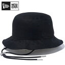 j[G NEW ERA nbg oPbg01 Cord Strap Bucket R[hXgbv ubN 13750947 BLK