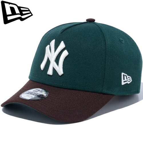 ニューエラ NEW ERA キッズ 帽子 Youth 9FORTY A-Frame Beef and Broccoli ニューヨーク・ヤンキース ダークグリーン 13762788 DGRN