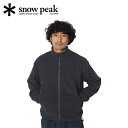 Xm[s[N snowpeak Y }CN t[X WPbg Micro Fleece Jacket ubN SW-23AU011 BK