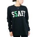 Ar[{CX RealBvoice Y fB[X TVc S.S.A.F.E O TVc S.S.A.F.E LONG T-SHIRT ubN/O[ 10401-11640 bkgr