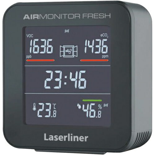 レーザーライナー Laserliner ヘルスケア 計測器 室内空気質モニター エアーモニターフレッシュ AIR MONITRO FRESH 082430J