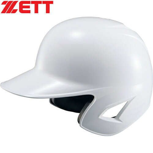 ゼット ZETT メンズ レディース 硬式用 打者用 ヘルメット プロステイタス ホワイト BHL180 1100