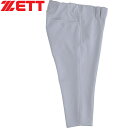 ゼット ゼット ZETT メンズ レディース 野球ウェア 練習用パンツ ユニフォーム ショートフィット パンツ ネオステイタス シルバー BU802CP 1300