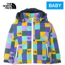 ザ・ノース・フェイス ノースフェイス ベビー ジャンパー ノベルティコンパクトノマドジャケット B Novelty Compact Nomad Jacket TNFブロックグリーン NPB72258 TG ベビー服 防寒 中綿 撥水 フード アウター ジャケット 雪遊び 子供服 キッズ