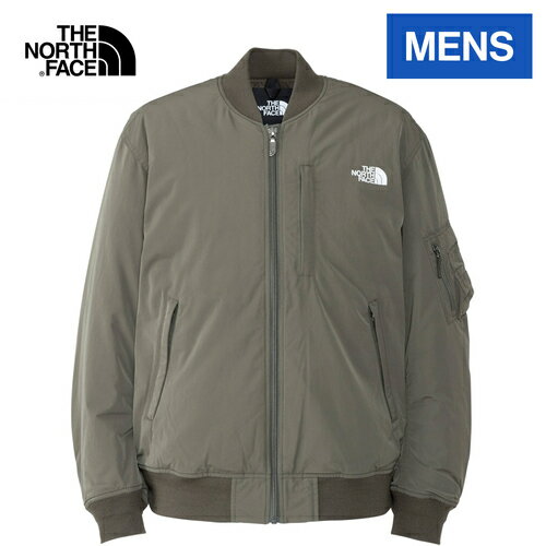 ザ・ノース・フェイス ブルゾン メンズ ザ・ノース・フェイス ノースフェイス メンズ インサレーションボンバージャケット Insulation Bomber Jacket ニュートープ NY82334 NT 2023秋冬モデル アウター ブルゾン 上着 防寒着 中綿ジャケット アウトドアウェア タウンユース カジュアル