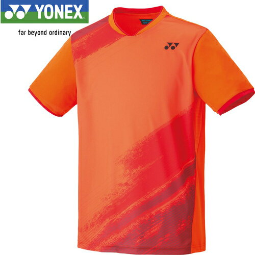 ヨネックス YONEX キッズ ゲームシャツ オレンジ 10541J 005