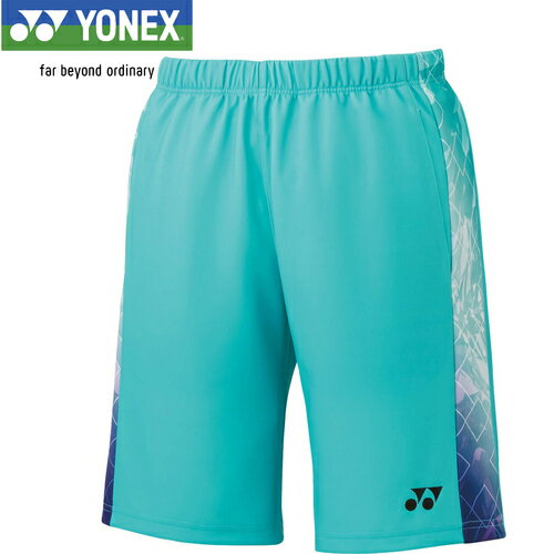 ヨネックス YONEX メンズ バドミントンウェア ゲームパンツ ニットハーフパンツ ウォーターグリーン 15177 048 ヨネックス YONEX メンズ バドミントンウェア ゲームパンツ ニットハーフパンツ ウォーターグリーン 15177 048