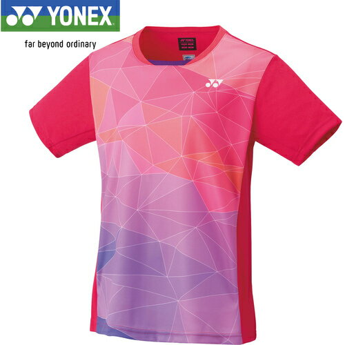 ヨネックス YONEX レディース ゲームシャツ ブライトピンク 20739 122 1