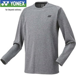 ヨネックス YONEX メンズ レディース ロングスリーブTシャツ グレー 16666 010