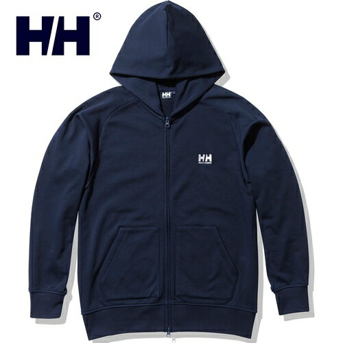 ヘリーハンセン HELLY HANSEN メンズ レディース パーカー HHロゴフルジップスウェットフーディー HH Logo Full-zip Sweat Hoodie ディープネイビー HE32321 DN