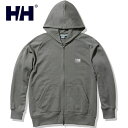 ヘリーハンセン アウトドアウェア レディース ヘリーハンセン HELLY HANSEN メンズ レディース パーカー HHロゴフルジップスウェットフーディー HH Logo Full-zip Sweat Hoodie セージ HE32321 SA