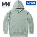 ヘリーハンセン HELLY HANSEN メンズ レディース パーカー HHロゴスウェットパーカ HH Logo Sweat Parka アクアグレー HE32322 AH