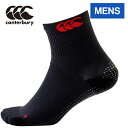 カンタベリー CANTERBURY メンズ グリップソックス GRIP SOCKS ブラック AS03803 19