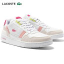 RXe LACOSTE fB[X Xj[J[ T-CLIP 223 6 SFA zCg~sN 46SFA0093 B53