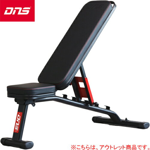 [訳あり]リーディングエッジ LEADING EDGE トレーニングベンチ DNSコラボ 限定カラー マルチポジションベンチ パッションレッド(DNSコラボ) DNS-B80-T RED