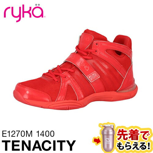 ライカ ryka メンズ レディース ダンスシューズ テナシティー TENACITY レッド E1270M 1600