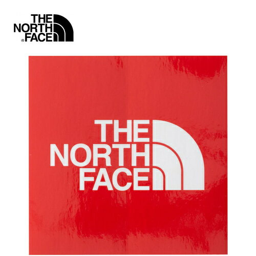 楽天YOCABITO　楽天市場店ザ・ノース・フェイス ノースフェイス 車用 ステッカー TNFスクエアロゴステッカー TNF Square Logo Sticker レッド NN32349 R シール カーステッカー おしゃれ 人気 おすすめ