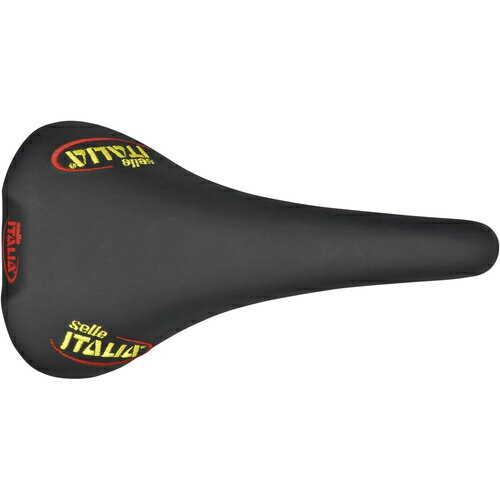 ZC^A selle ITALIA ] Th FLITE 1990 NJS embroidery V2 ubN 2075000205906 BLK