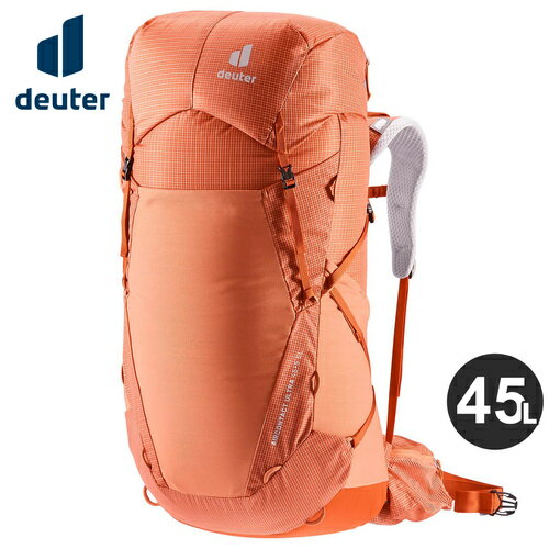 ドイター deuter レディース バックパック エアコンタクト ウルトラ 45＋5 SL AIRCONTACT ULTRA 45＋5 SL シエナ パプリカ D3360022 5911