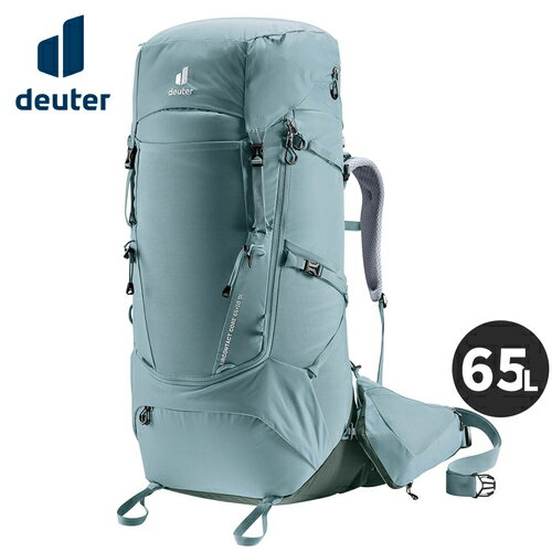 ドイター deuter レディース バックパック エアコンタクト コア 65＋10 SL AIRCONTACT CORE 65＋10 SL シェール アイビー D3350622 4219