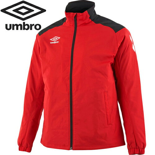 アンブロ umbro メンズ インシュレーションジャケット マンチェスターレッド×ブラック UAA4120 MRED