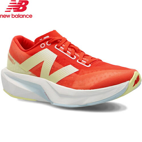 ニューバランス New Balance レディース ランニングシューズ フューエルセル レベル レッド WFCXLR4 B 00 1