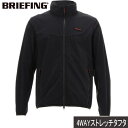 ★セールsale 12％OFF★ ブリーフィング BRIEFING メンズ ゴルフウェア ジャケット MSウィンドブルゾン MS WIND BLOUSON ブラック BRG233M23 BLACK