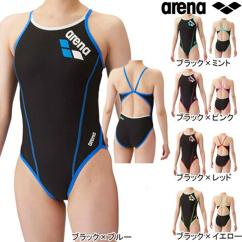 楽天YOCABITO　楽天市場店★セールsale 19～22％OFF★ アリーナ arena レディース 競泳水着 トレーニングワンピース オープンバック SAR-4100W