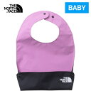 ザ・ノース・フェイス ノースフェイス ベビー 食事用スタイ エプロン コンパクトヤミービブ Baby Compact Yummy Bib バイオレットクロッカス NNB72315 VC