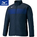 ★セールsale 62%OFF★ ミズノ MIZUNO メンズ レディース サッカーウェア ウィンドブレーカー ウォーマーシャツ ディープネイビー P2ME15...