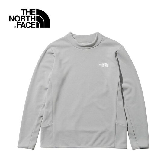 ノースフェイス THE NORTH FACE レディース 長袖Tシャツ オルタイムホットクルー ALTIME HOT CREW メルドグレイ NLW72111 MG