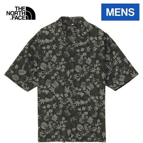 ザ・ノース・フェイス ノースフェイス メンズ 半袖シャツ ショートスリーブアロハベントシャツ S/S Aloha Vent Shirt VNサマーグレー NR22330 VR