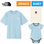 sale 16OFF Ρե Ρե  ǥ CR硼ȥ꡼֥ƥ٥ӡѡå CR S/S Tee & Baby Rompers Set ƥ֥롼 NTM12312 SE ƻ ѡ ֤ ˤλ λ ѥ ޥ ̼ ©