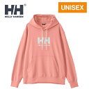 ★セールsale 13~38%OFF★ ヘリー・ハンセン HELLY HANSEN メンズ レディース パーカー HHロゴスウェットパーカ HH Logo Sweat Parka シアーオレンジ HH32410 SO