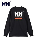 w[nZ HELLY HANSEN Y fB[X TVc L/SXNGASeB[ L/S Square Logo Tee ubN HH32413 K