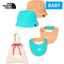 ザ ノース フェイス ノースフェイス ベビー ギフトセット ハット＆ビブセット Baby Hat ＆ Bib Set ガイザーアクア NNB02211 GA