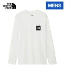 ザ・ノース・フェイス ノースフェイス メンズ 長袖Tシャツ ロングスリーブアクティブマンティー L/S Active Man Tee ホワイト NT32480 W