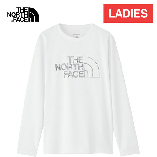 ザ・ノース・フェイス ノースフェイス レディース 長袖Tシャツ ロングスリーブビッグロゴティー L/S Big Logo Tee ホワイト NTW32478 W