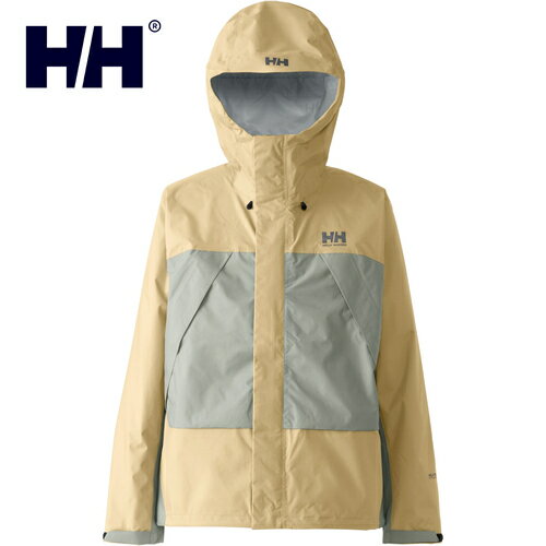 ヘリーハンセン HELLY HANSEN メンズ スカンザライトジャケット Scandza Light Jacket アンバーイエロー×ペプルグレー HH12405 YH