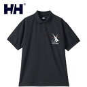 ヘリーハンセン HELLY HANSEN メンズ レディース ポロシャツ ショートスリーブツインセイルポロ S/S Twin Sail Polo ブラックマルチカラー HH32400 UM