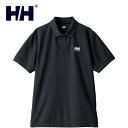 ヘリーハンセン ポロシャツ メンズ ヘリーハンセン HELLY HANSEN メンズ レディース ポロシャツ ショートスリーブHHロゴポロ S/S HH Logo Polo ブラック HH32414 K