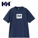 ヘリーハンセン Tシャツ メンズ ヘリーハンセン HELLY HANSEN メンズ レディース 半袖Tシャツ ショートスリーブ HHロゴティー S/S HH Logo Tee オーシャンネイビー HH62406 ON