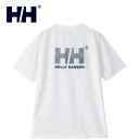 ヘリーハンセン Tシャツ メンズ ヘリーハンセン HELLY HANSEN メンズ レディース 半袖Tシャツ ショートスリーブ HHウェーブロゴティー S/S HH Wave Logo Tee クリアホワイト HH62409 CW