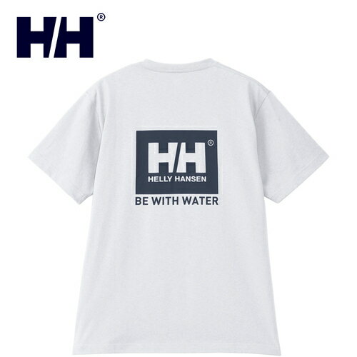 ヘリーハンセン Tシャツ メンズ ヘリーハンセン HELLY HANSEN メンズ レディース 半袖Tシャツ ショートスリーブビーウィズウォーターロゴティー S/S Be With Water Logo Tee クリアホワイト HH62417 CW