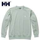 ヘリーハンセン トップス メンズ ヘリーハンセン HELLY HANSEN メンズ トレーナー HHロゴスウェットクルー HH Logo Sweat Crew アクアグレ HE32323 AH